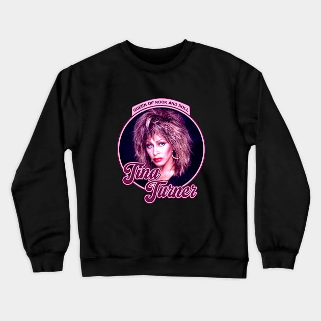 Tina Turner Singer And Song Writer Crewneck Sweatshirt by Gvsarts